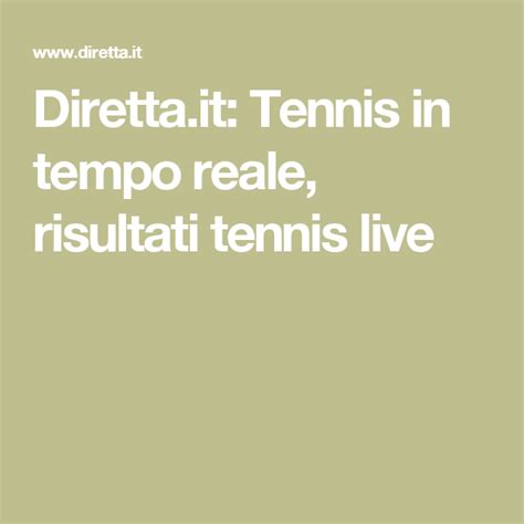 livetennis pronostici|Diretta.it: Tennis in tempo reale, US Open 2024, Risultati tennis .